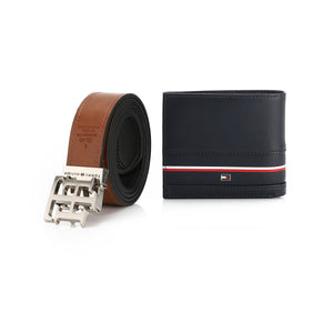 TOMMY HILFIGER set (Wallet & Belt)