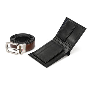 TOMMY HILFIGER set (Wallet & Belt)