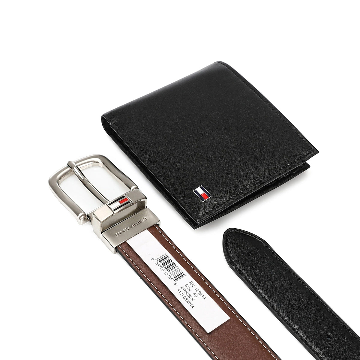 TOMMY HILFIGER set (Wallet & Belt)