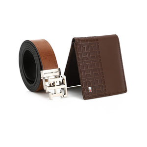 TOMMY HILFIGER set (Wallet & Belt)