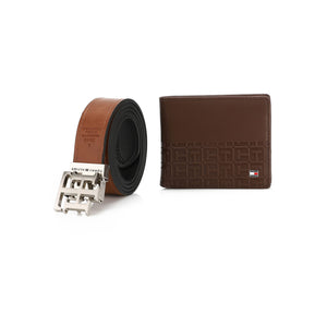 TOMMY HILFIGER set (Wallet & Belt)