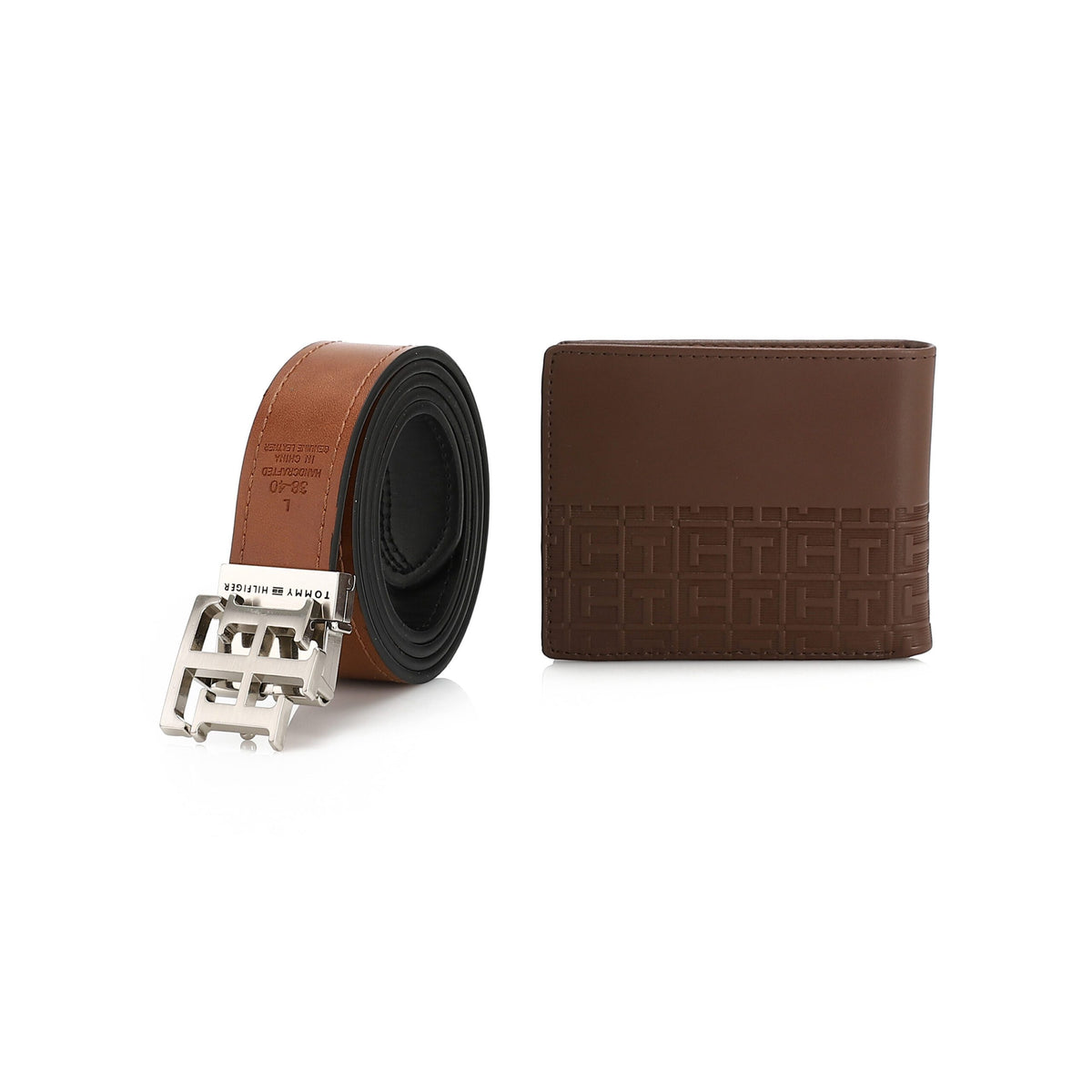 TOMMY HILFIGER set (Wallet & Belt)