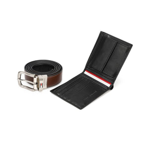 TOMMY HILFIGER set (Wallet & Belt)