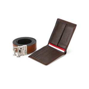 TOMMY HILFIGER set (Wallet & Belt)
