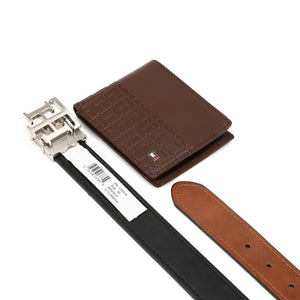 TOMMY HILFIGER set (Wallet & Belt)