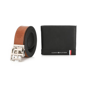 TOMMY HILFIGER set (Wallet & Belt)