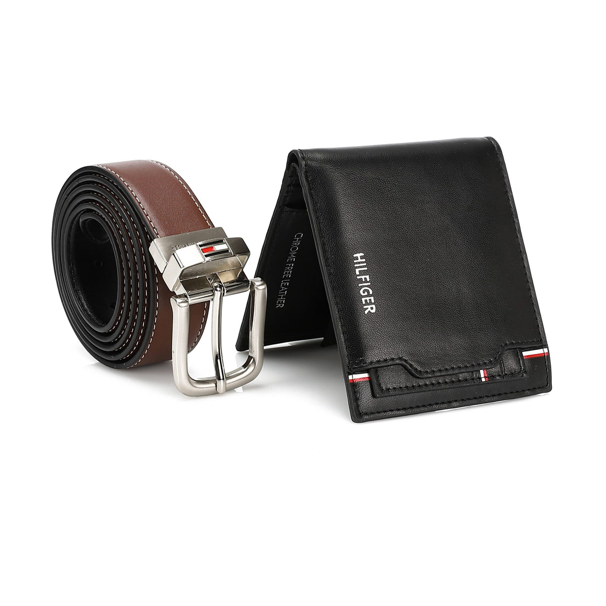 TOMMY HILFIGER set (Wallet & Belt)