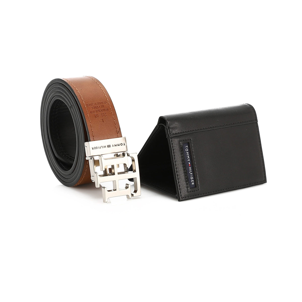 TOMMY HILFIGER set (Wallet & Belt)