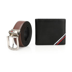 TOMMY HILFIGER set (Wallet & Belt)