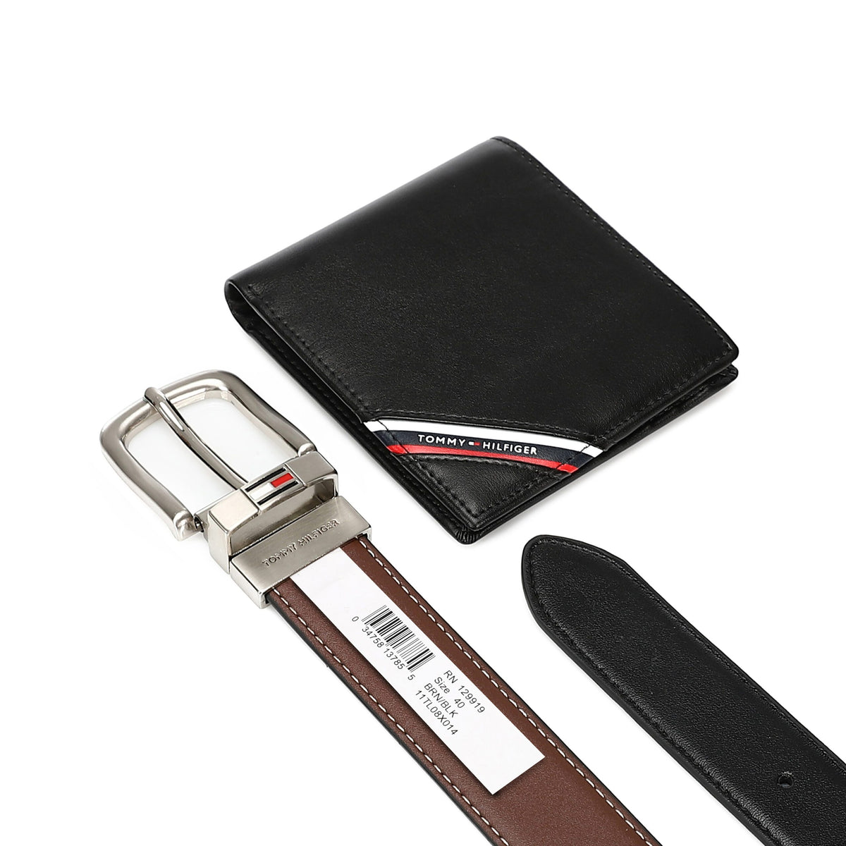 TOMMY HILFIGER set (Wallet & Belt)