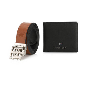 TOMMY HILFIGER set (Wallet & Belt)