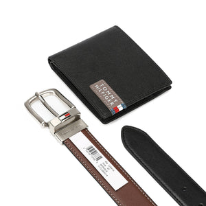 TOMMY HILFIGER set (Wallet & Belt)