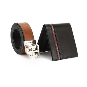 TOMMY HILFIGER set (Wallet & Belt)