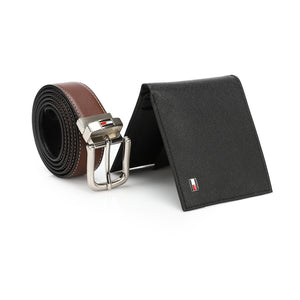 TOMMY HILFIGER set (Wallet & Belt)