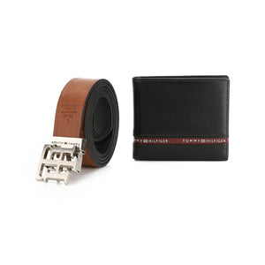 TOMMY HILFIGER set (Wallet & Belt)