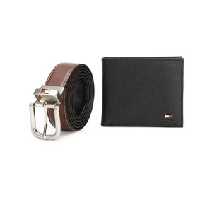 TOMMY HILFIGER set (Wallet & Belt)