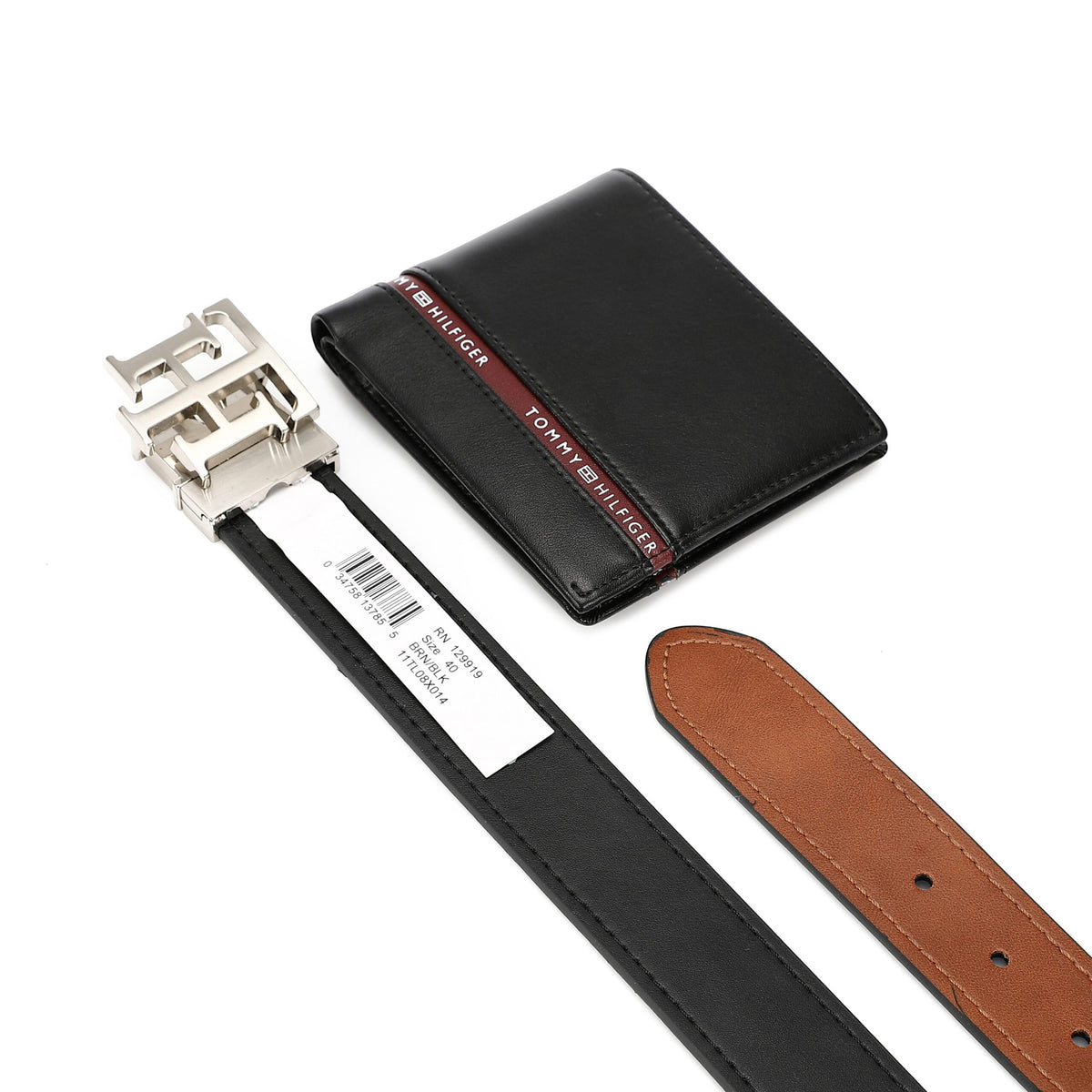 TOMMY HILFIGER set (Wallet & Belt)