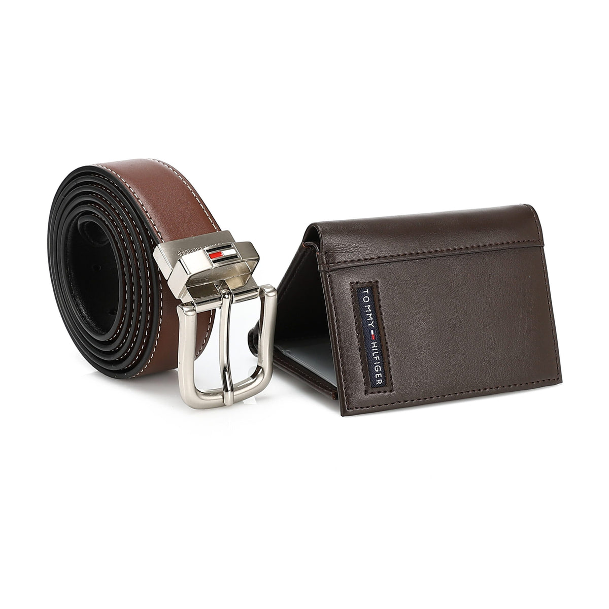 TOMMY HILFIGER set (Wallet & Belt)