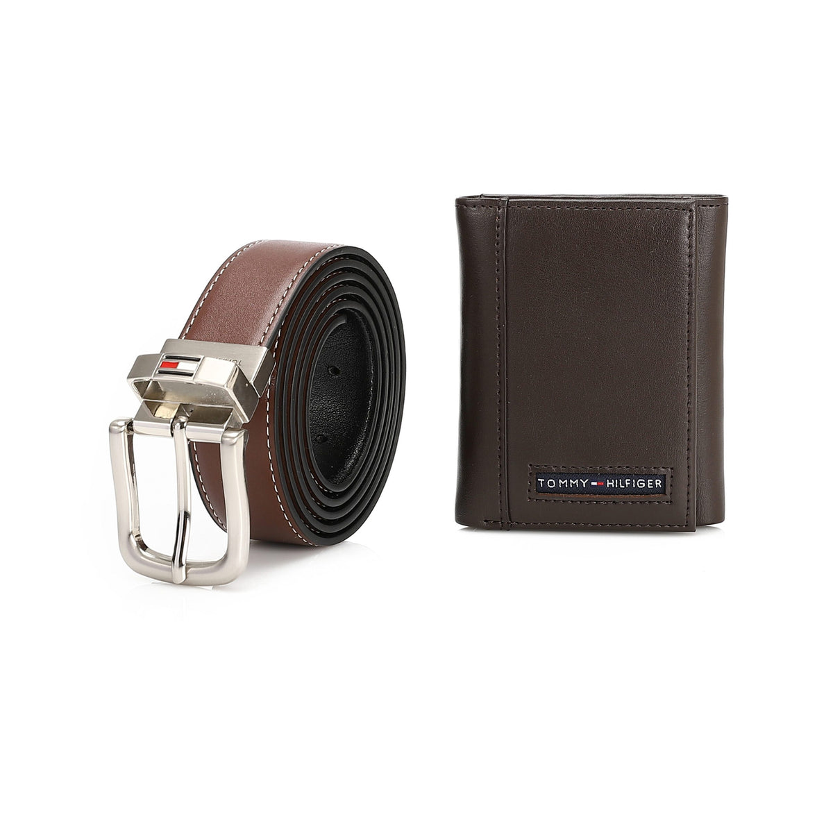 TOMMY HILFIGER set (Wallet & Belt)