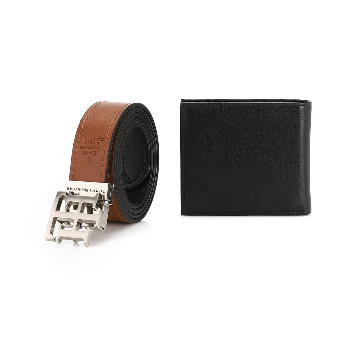 TOMMY HILFIGER set (Wallet & Belt)