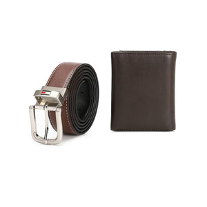 TOMMY HILFIGER set (Wallet & Belt)