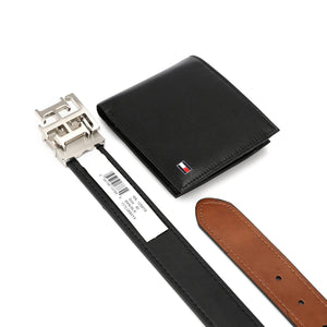 TOMMY HILFIGER set (Wallet & Belt)