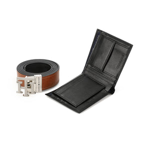 TOMMY HILFIGER set (Wallet & Belt)