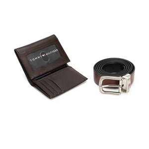 TOMMY HILFIGER set (Wallet & Belt)