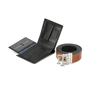 TOMMY HILFIGER set (Wallet & Belt)