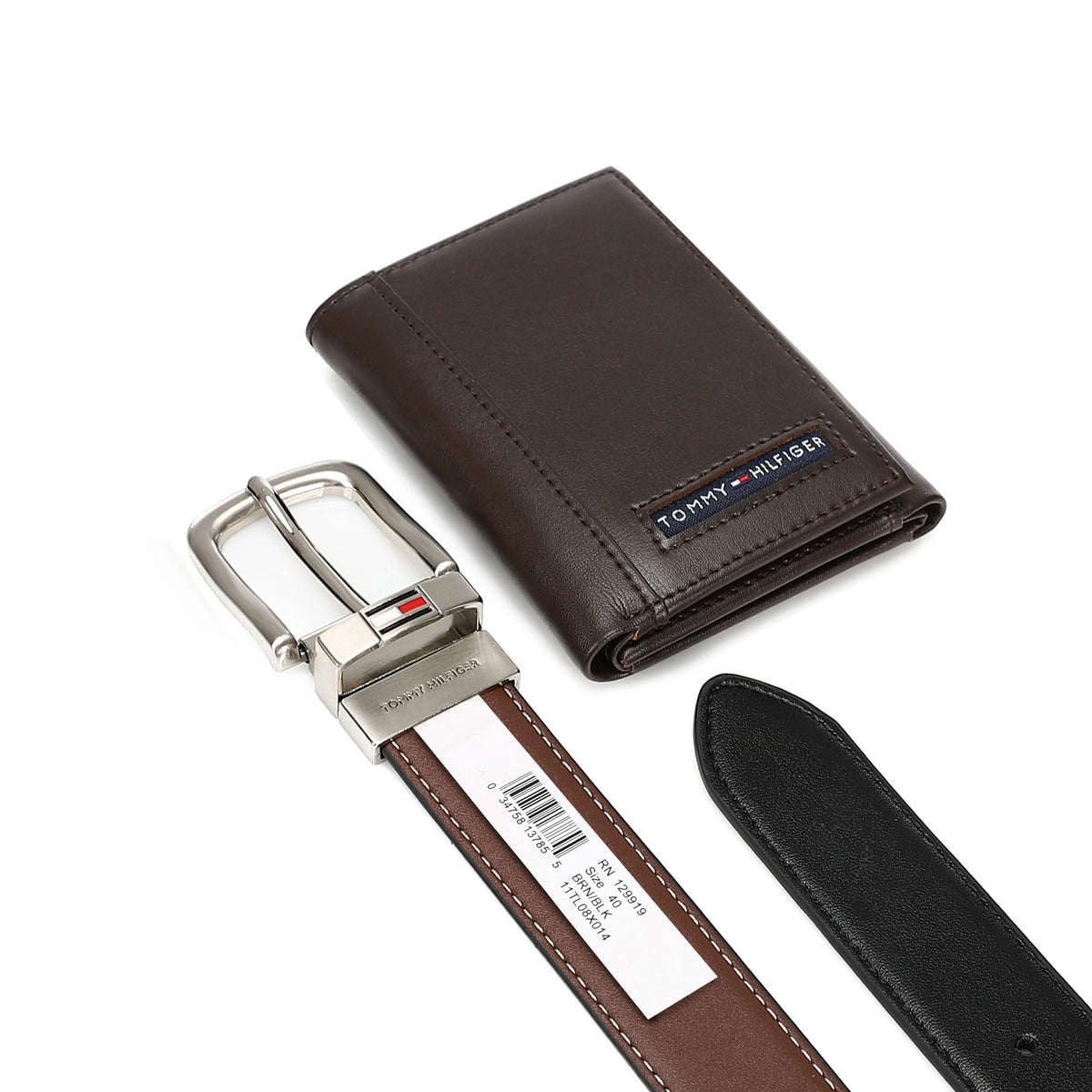 TOMMY HILFIGER set (Wallet & Belt)