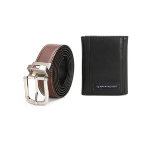 TOMMY HILFIGER set (Wallet & Belt)
