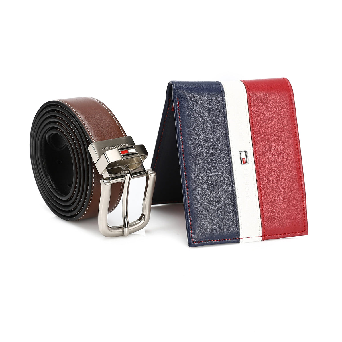 TOMMY HILFIGER set (Wallet & Belt)