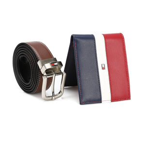 TOMMY HILFIGER set (Wallet & Belt)
