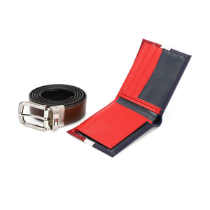 TOMMY HILFIGER set (Wallet & Belt)