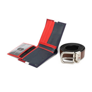 TOMMY HILFIGER set (Wallet & Belt)