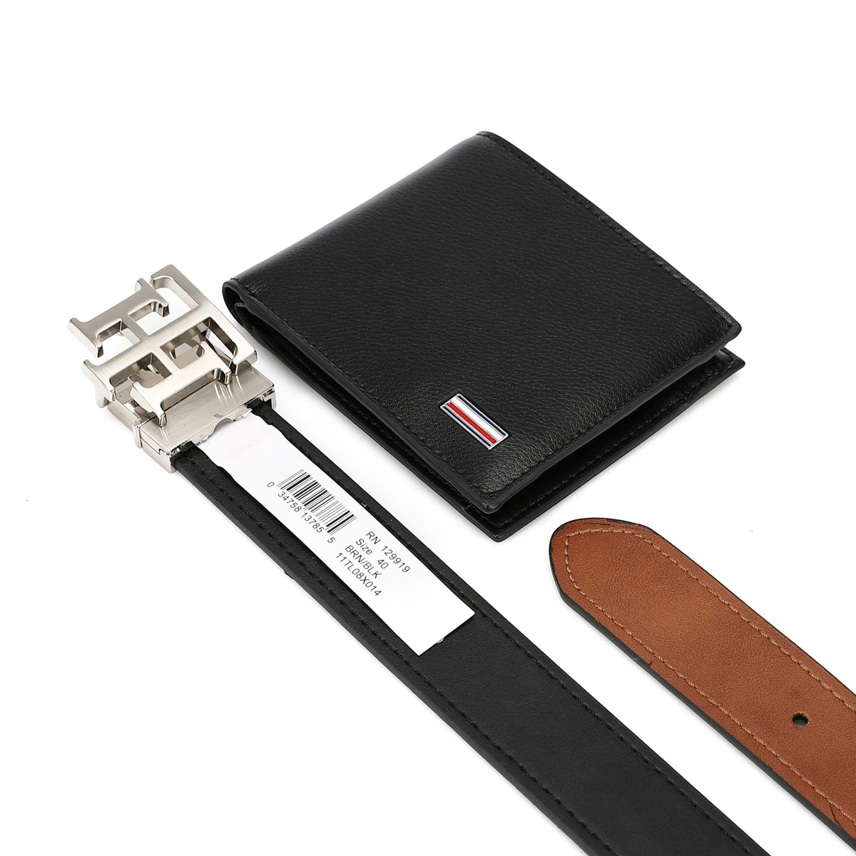 TOMMY HILFIGER set (Wallet & Belt)