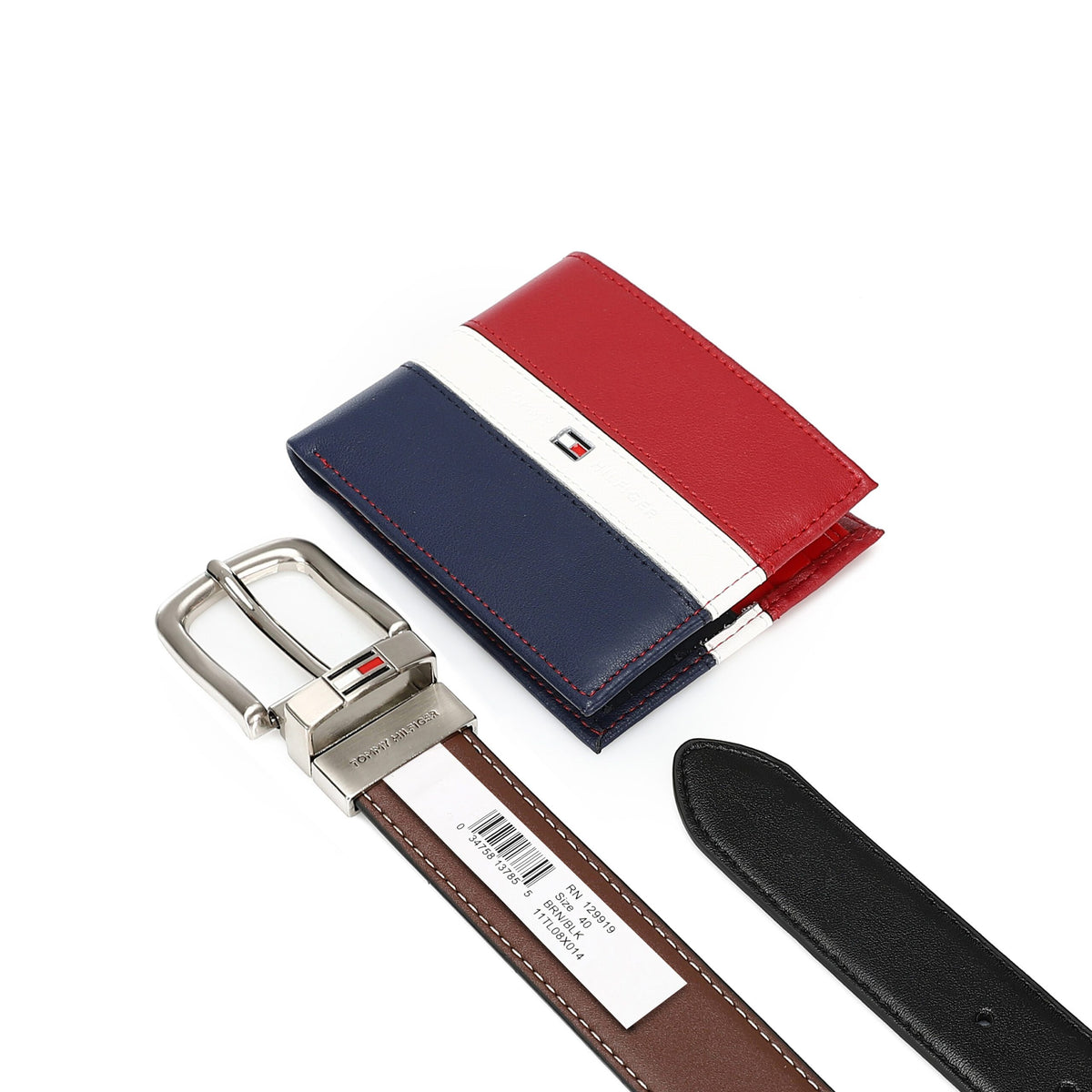 TOMMY HILFIGER set (Wallet & Belt)
