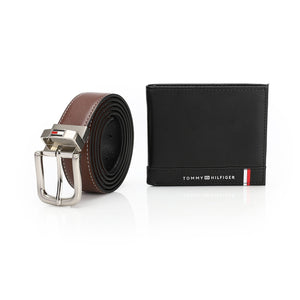 TOMMY HILFIGER set (Wallet & Belt)