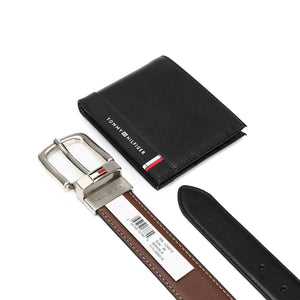 TOMMY HILFIGER set (Wallet & Belt)