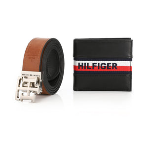 TOMMY HILFIGER set (Wallet & Belt)