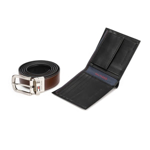 TOMMY HILFIGER set (Wallet & Belt)