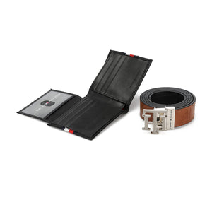 TOMMY HILFIGER set (Wallet & Belt)