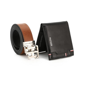 TOMMY HILFIGER set (Wallet & Belt)