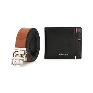 TOMMY HILFIGER set (Wallet & Belt)