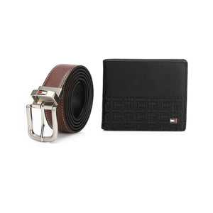 TOMMY HILFIGER set (Wallet & Belt)