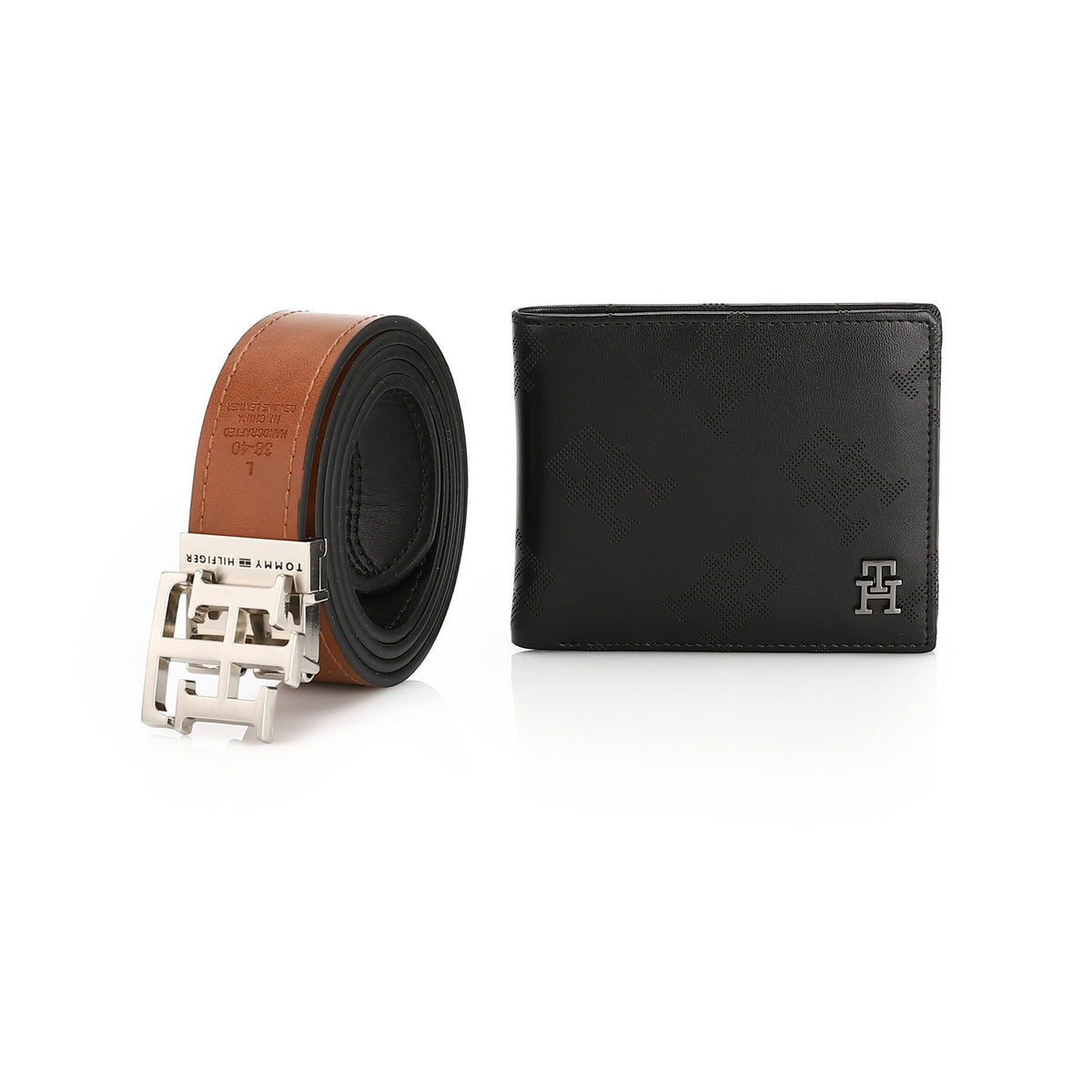 TOMMY HILFIGER set (Wallet & Belt)