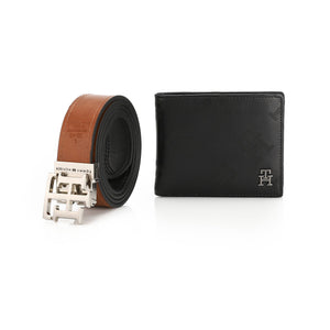 TOMMY HILFIGER set (Wallet & Belt)
