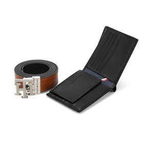 TOMMY HILFIGER set (Wallet & Belt)