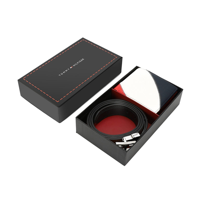 TOMMY HILFIGER set (Wallet & Belt)