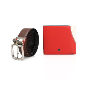 TOMMY HILFIGER set (Wallet & Belt)